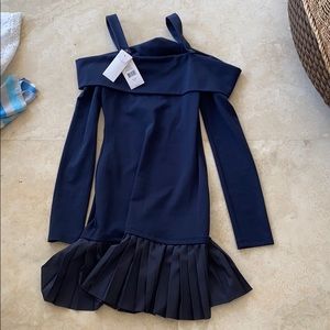 Derek Lam 10 Crosby navy dress
